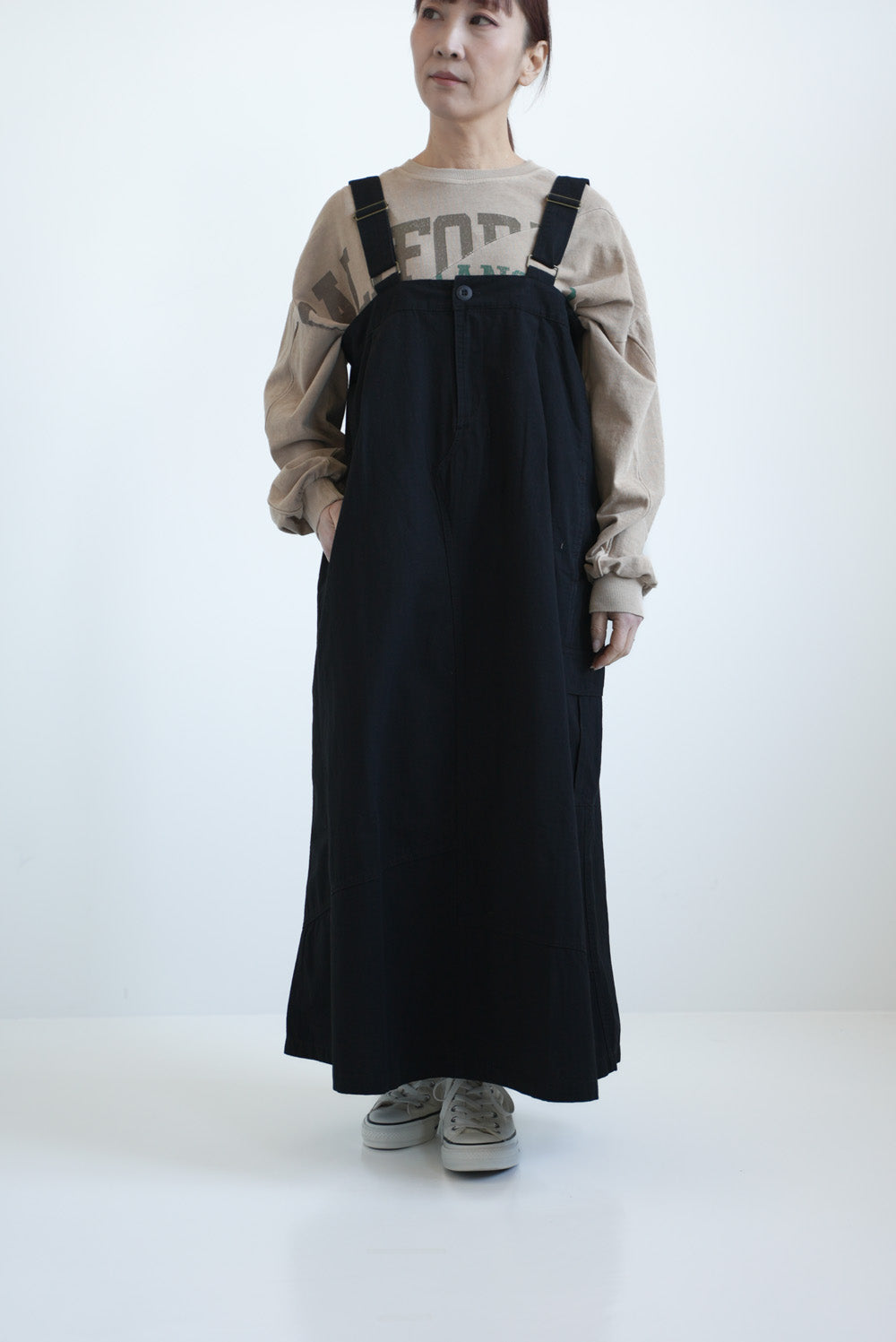 2月23日入荷》リップストップ切り替ジャンパースカート – HEART MARKET