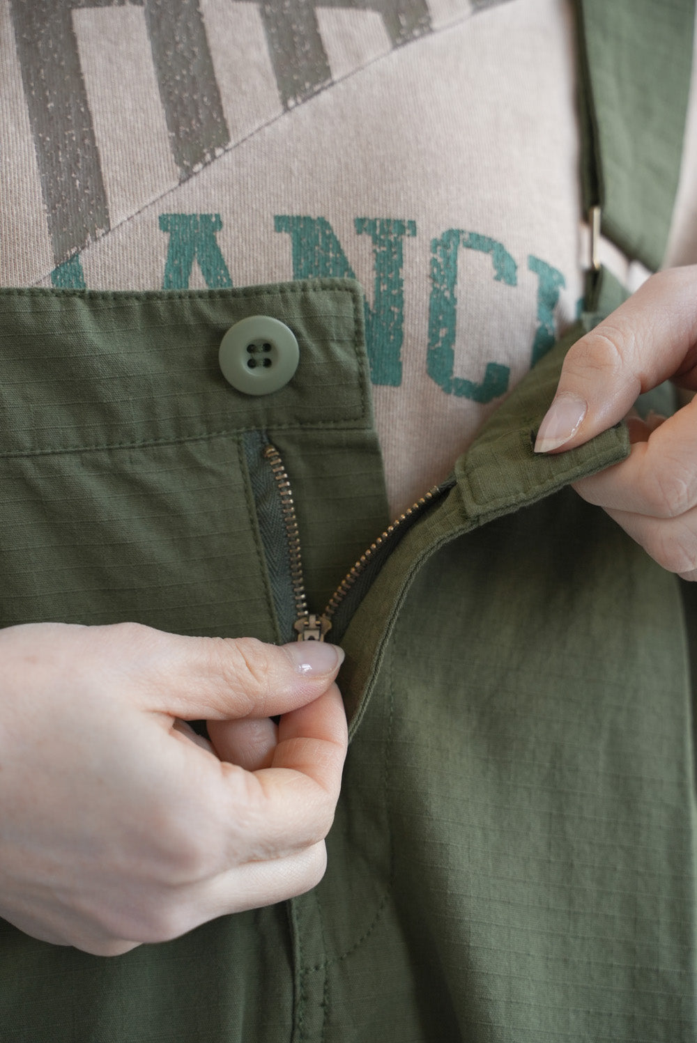 2月23日入荷》リップストップ切り替ジャンパースカート – HEART MARKET