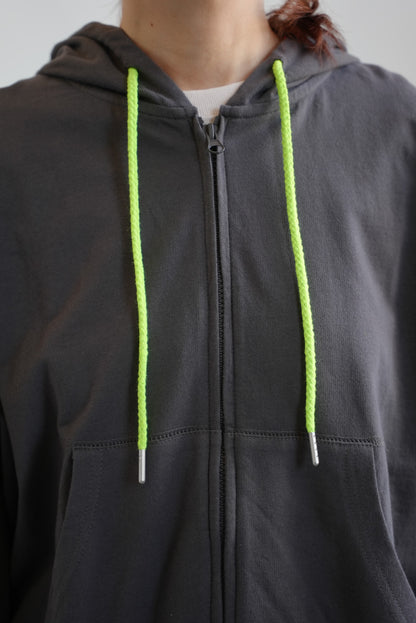 Hooded Color-Blocked Fleece Dolman Hoodie