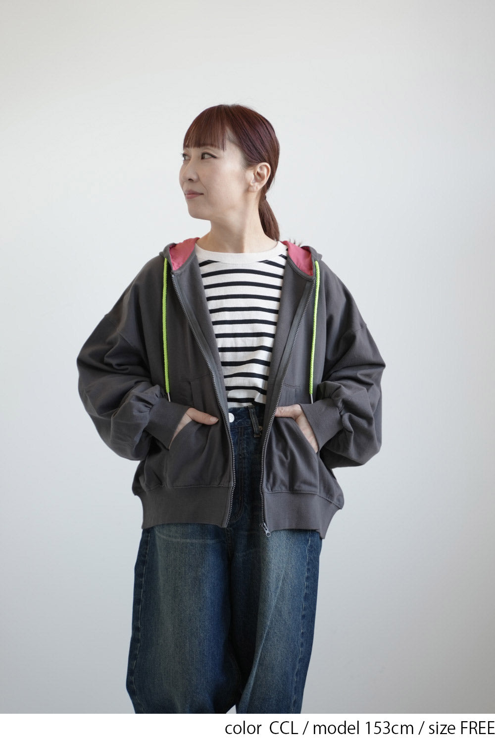 Hooded Color-Blocked Fleece Dolman Hoodie