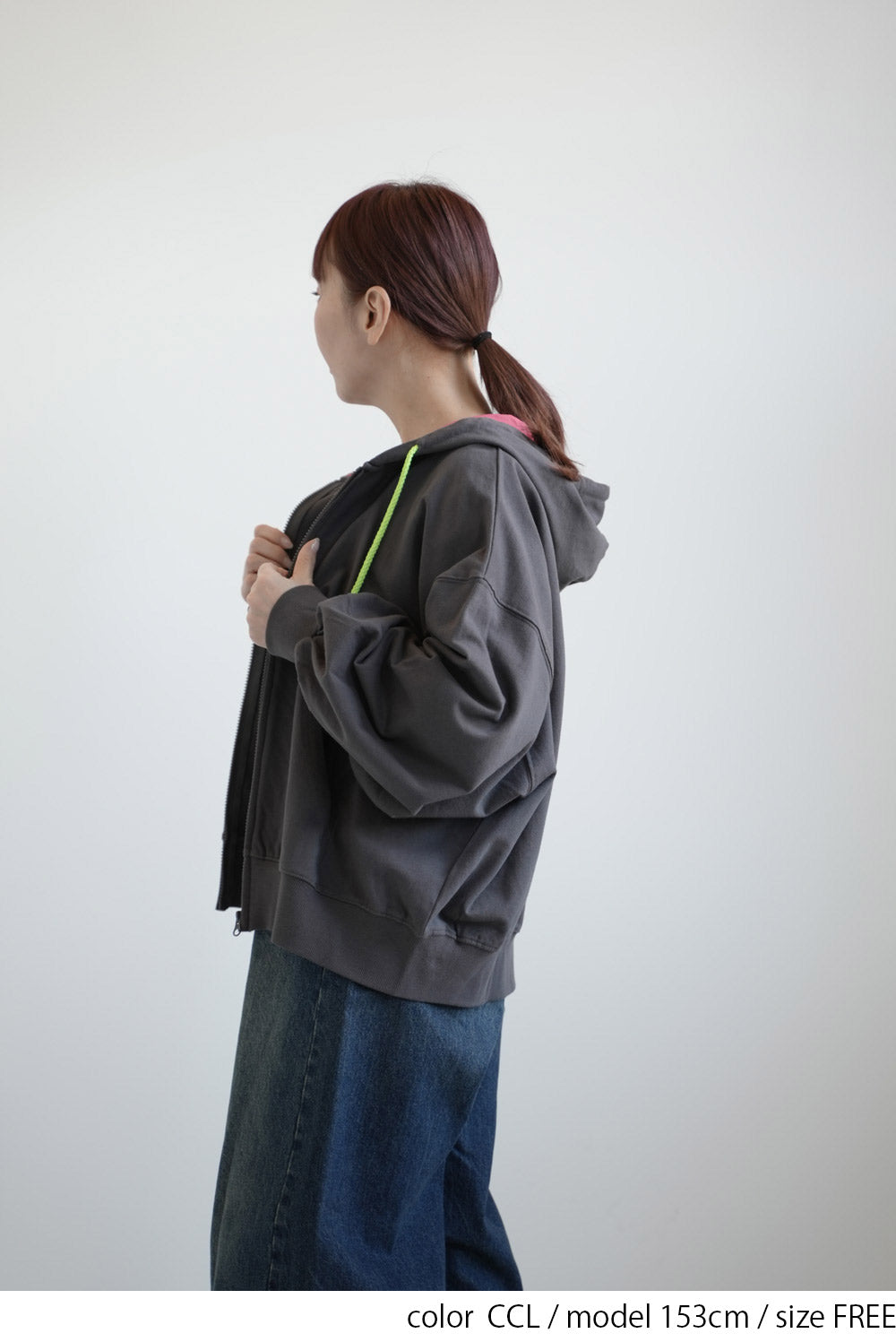 Hooded Color-Blocked Fleece Dolman Hoodie
