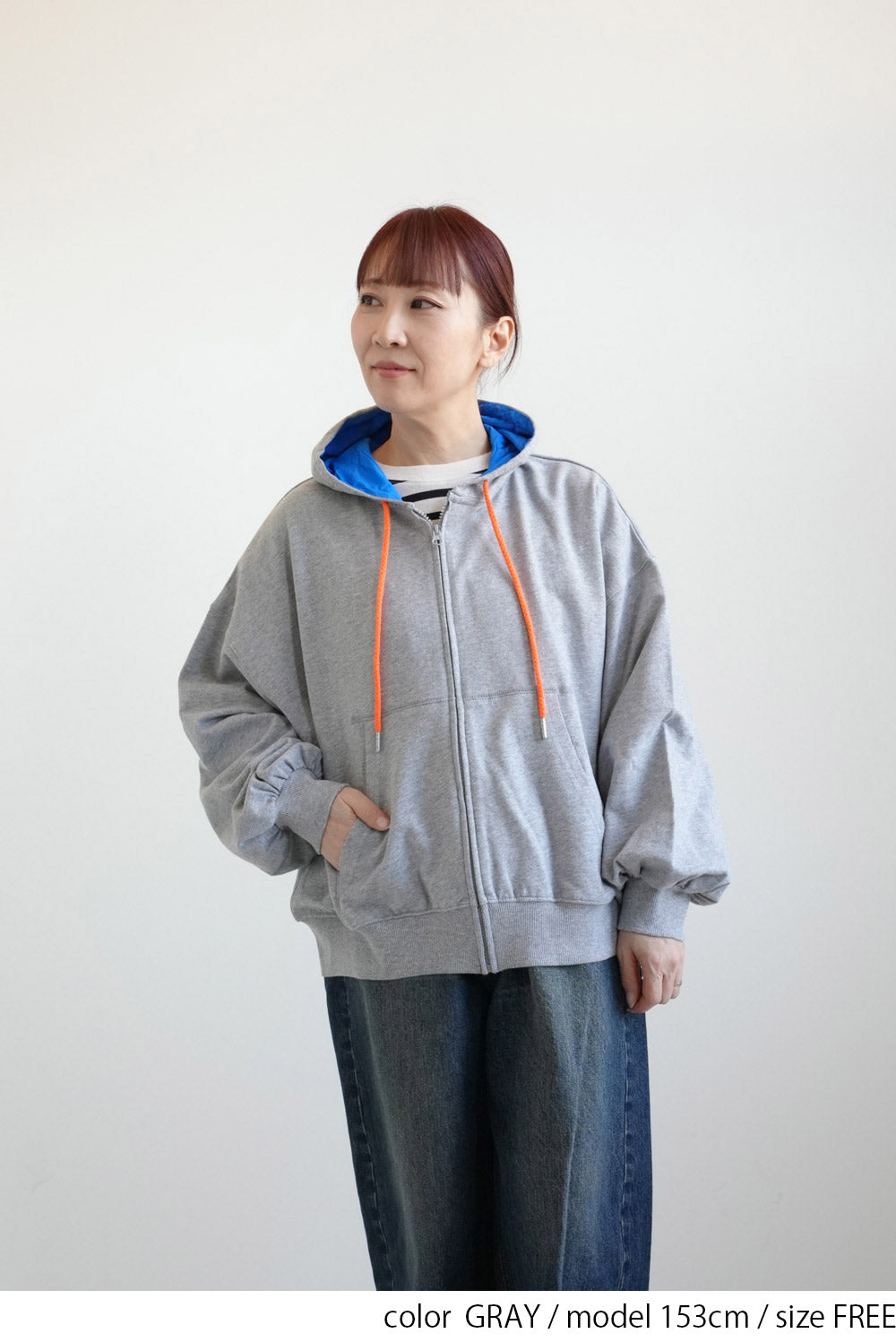 Hooded Color-Blocked Fleece Dolman Hoodie
