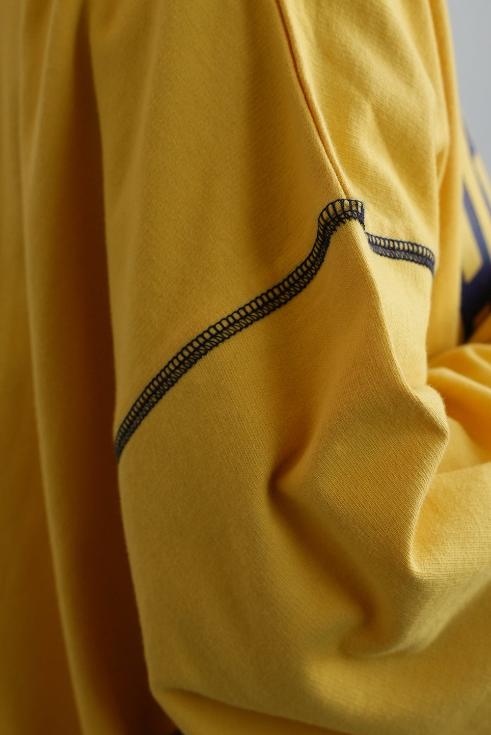 Fleece Logo Color-Blocked Stitch Big Pullover