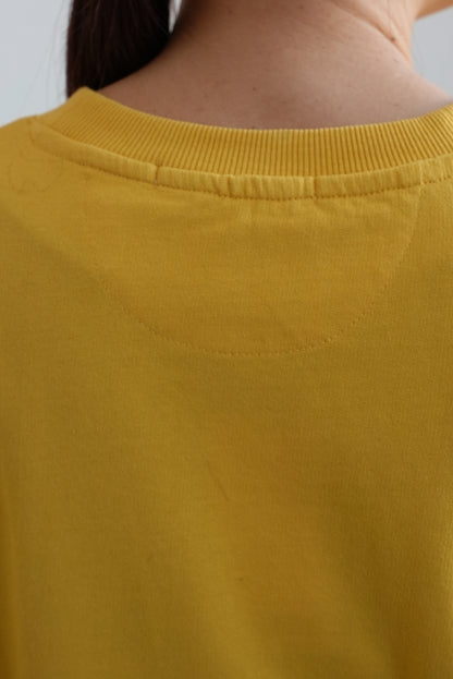 Fleece Logo Color-Blocked Stitch Big Pullover