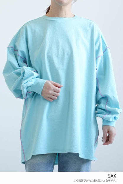 Color-Blocked Mellow Tunic