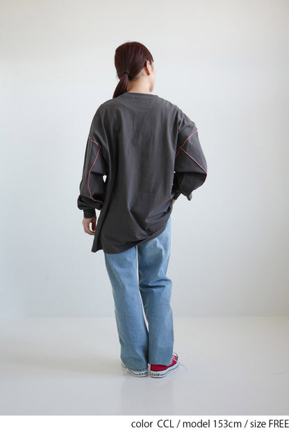 Color-Blocked Mellow Tunic