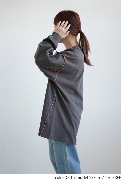 Color-Blocked Mellow Tunic