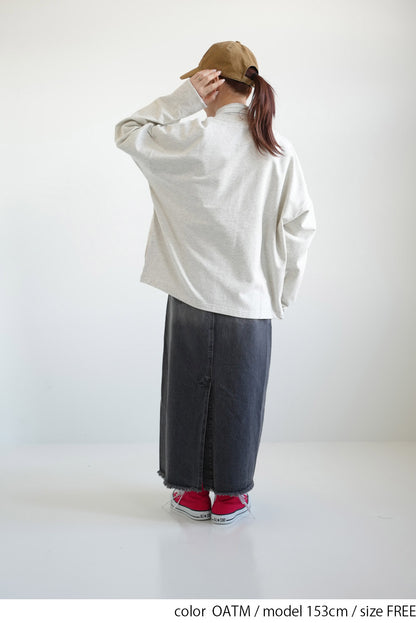 Fleece Color-Blocked Crew Cardigan