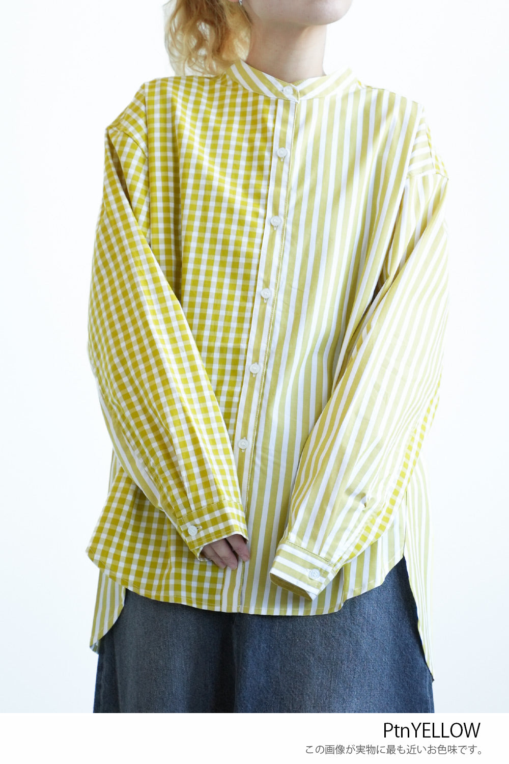 チェックxストライプシャツ – HEART MARKET