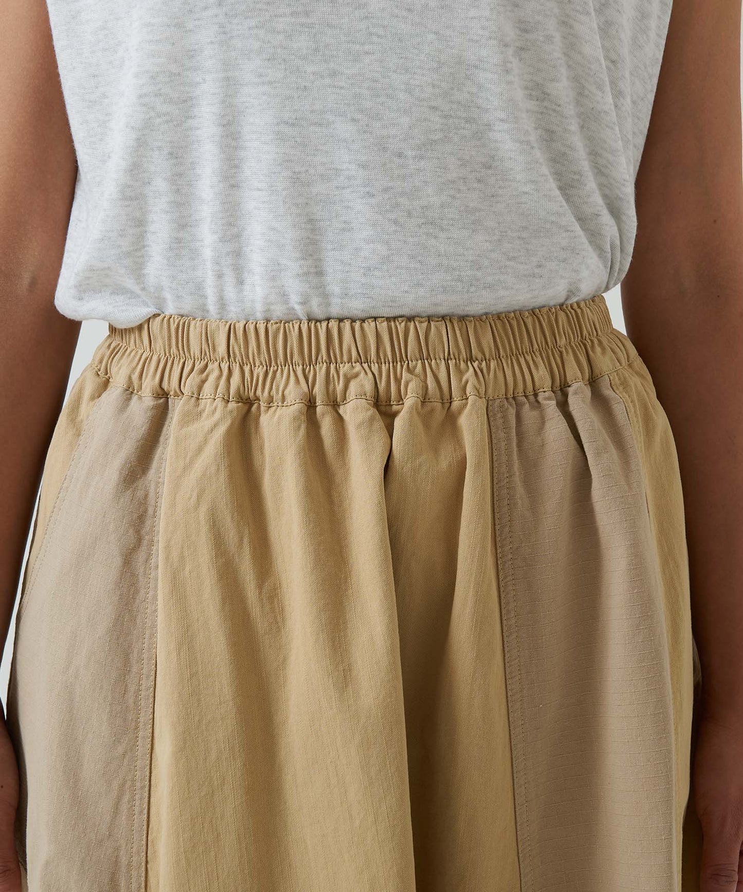 ★《Arriving April 27》Twill × Ripstop Balloon Skirt