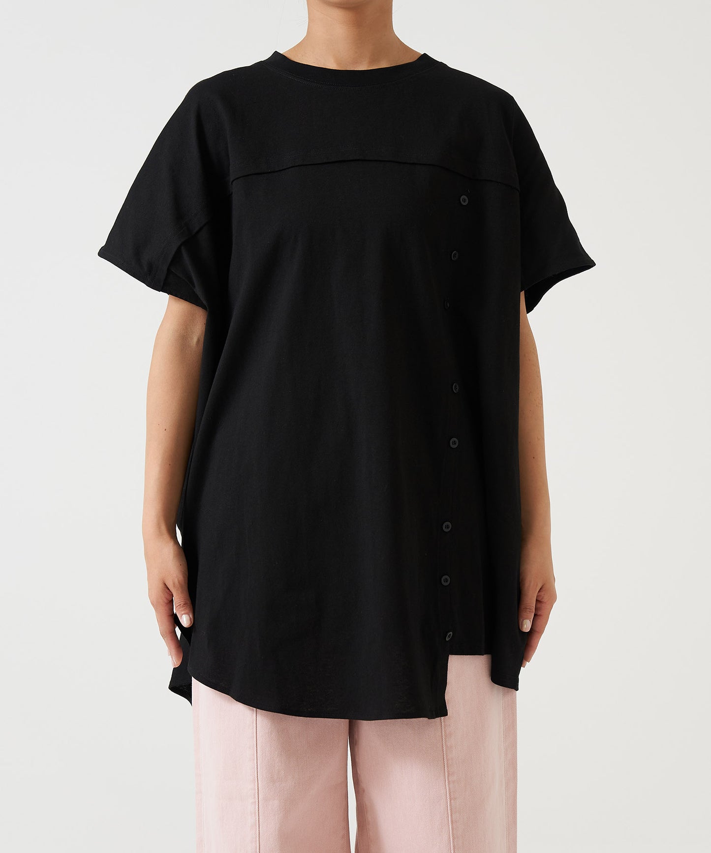 Button Switch Wide Tunic