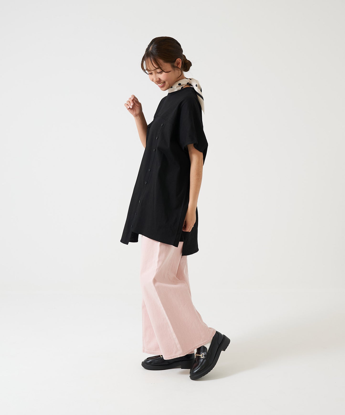 Button Switch Wide Tunic