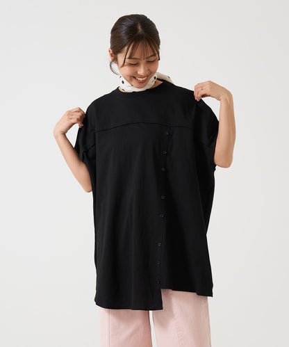 Button Switch Wide Tunic