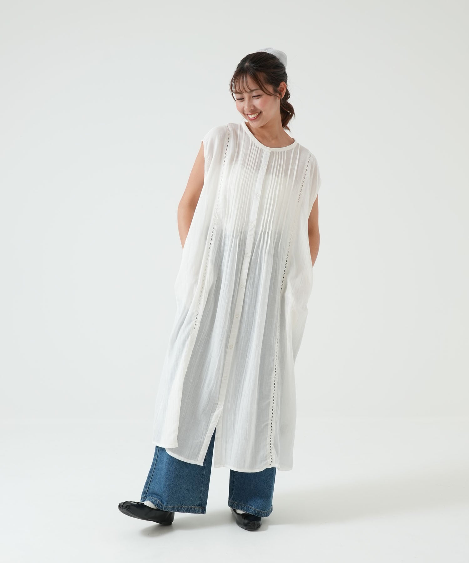 ホワイト / 162cm / FREE