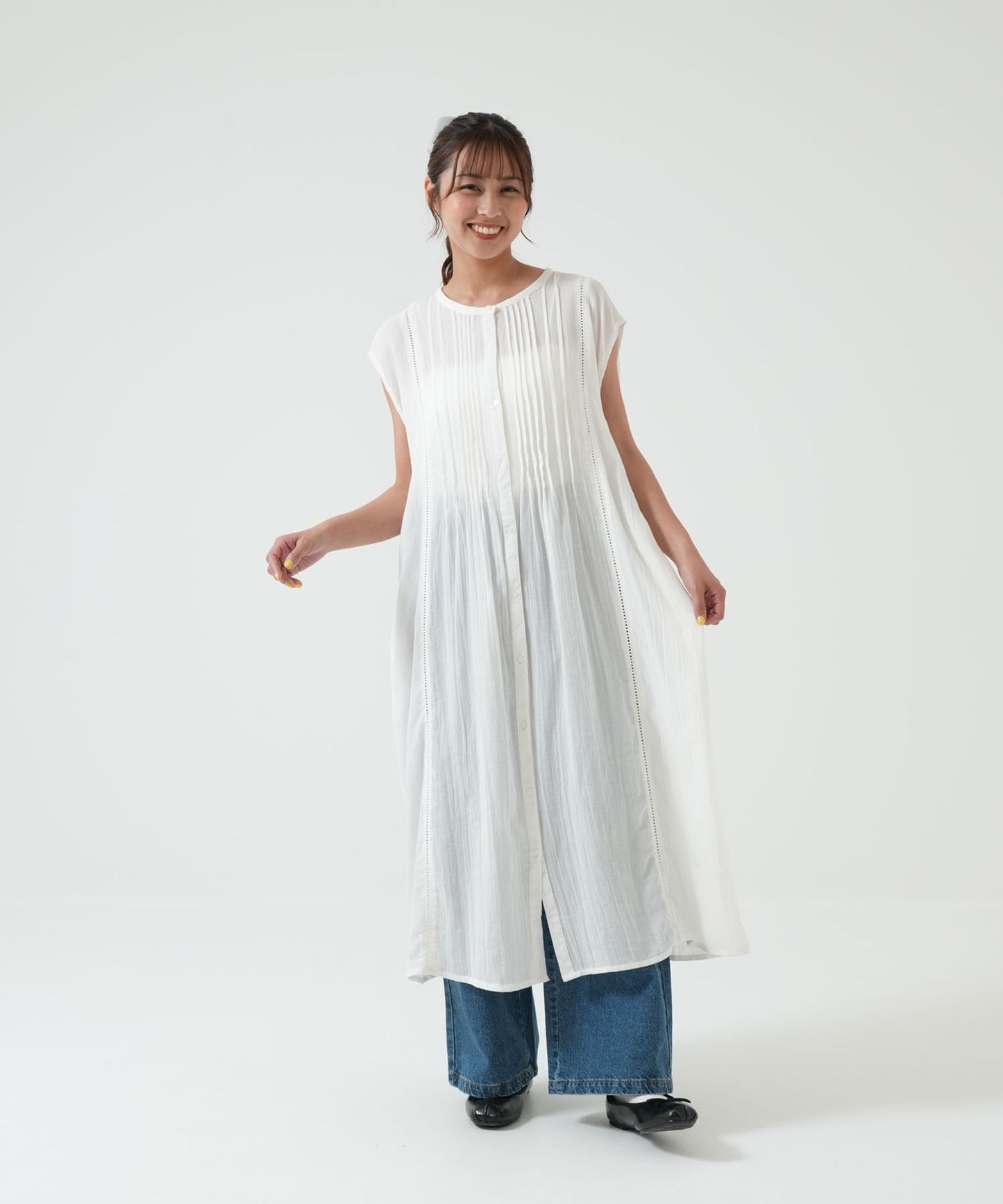 ホワイト / 162cm / FREE