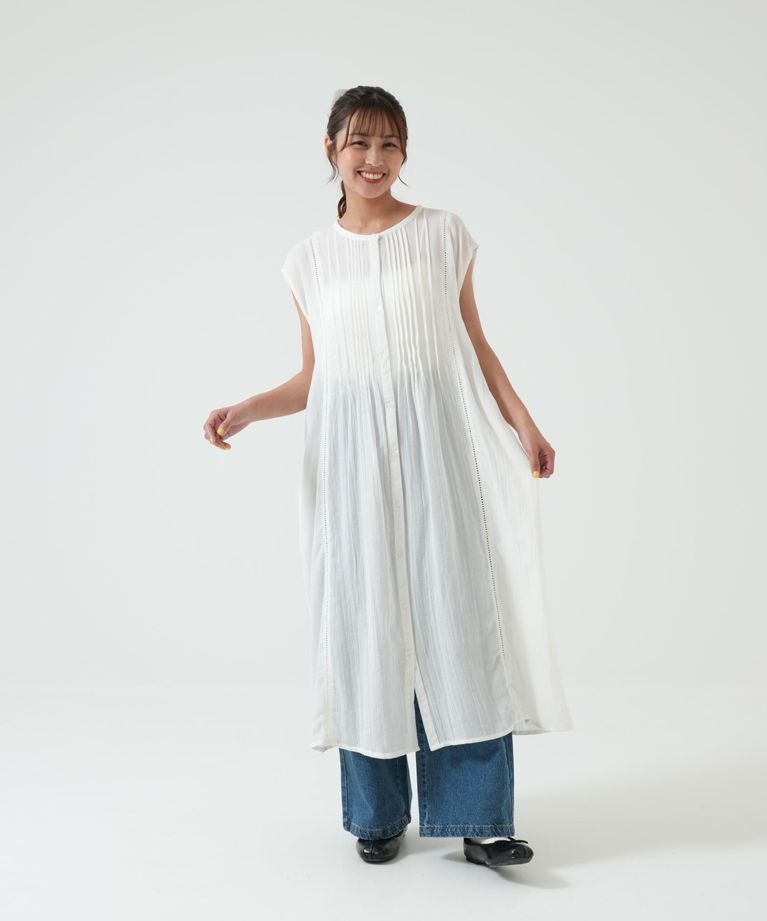 ホワイト / 162cm / FREE