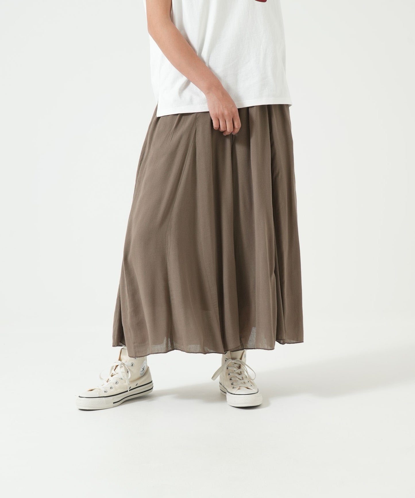 さらっと快適ワイドパンツ(裏地付き)