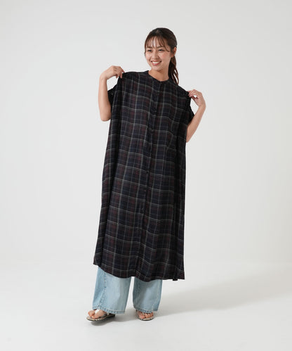 《5月21日入荷》さらっと快適フレンチスリーブワンピース