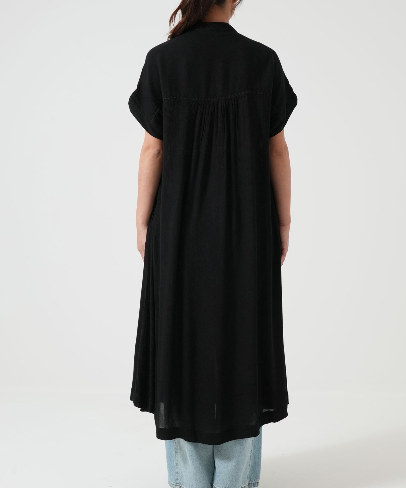 《5月21日入荷》さらっと快適フレンチスリーブワンピース
