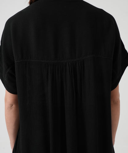 《5月21日入荷》さらっと快適フレンチスリーブワンピース