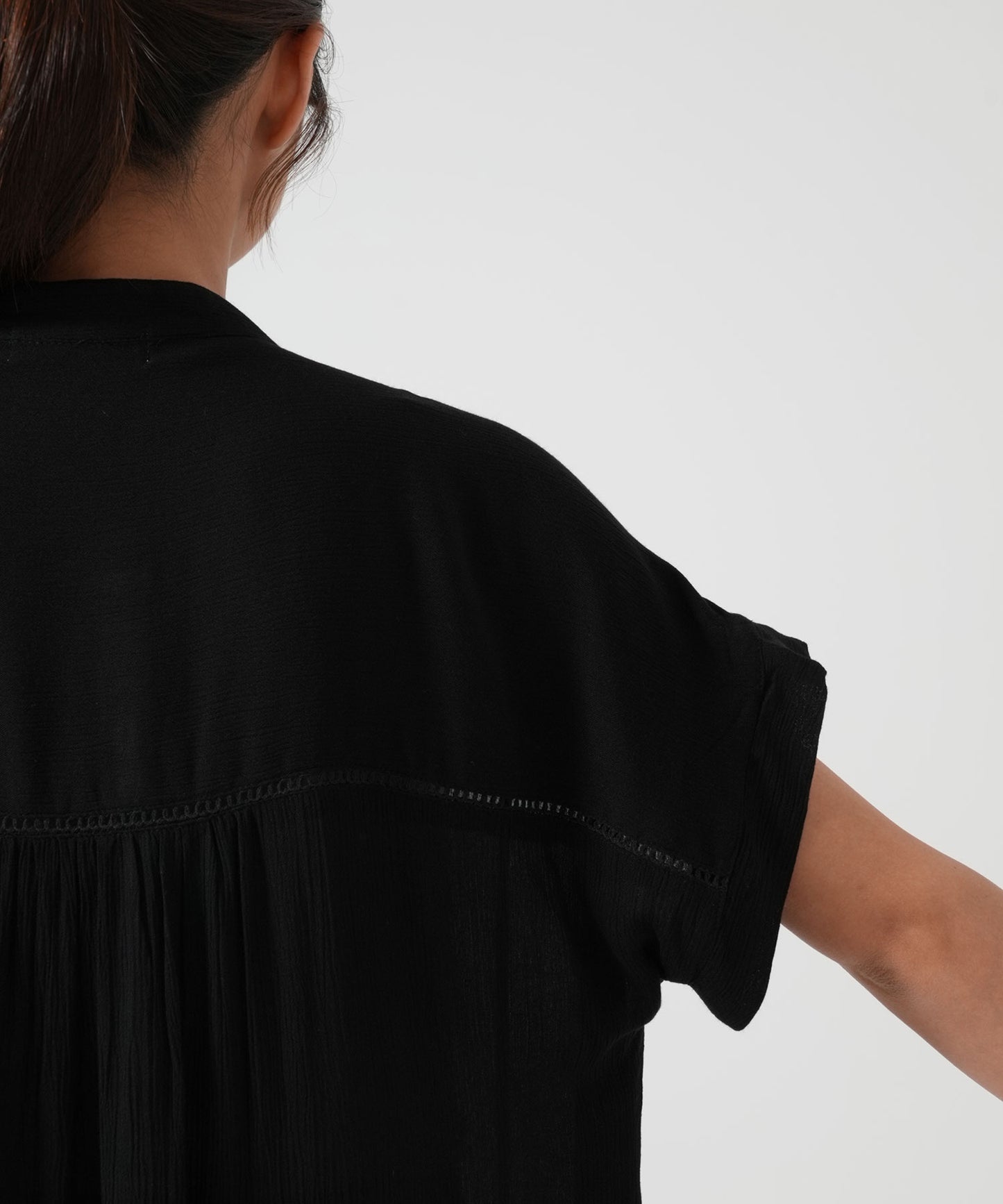 《5月21日入荷》さらっと快適フレンチスリーブワンピース