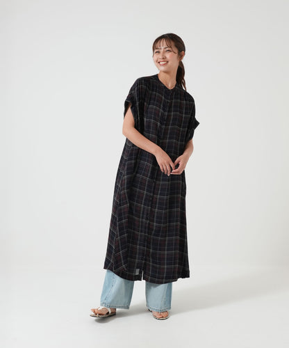 《5月21日入荷》さらっと快適フレンチスリーブワンピース