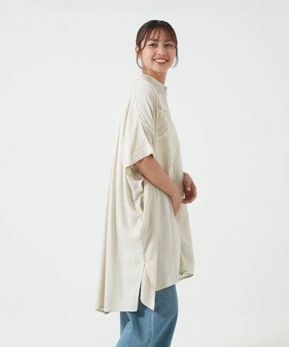 さらっと快適フレンチスリーブチュニック