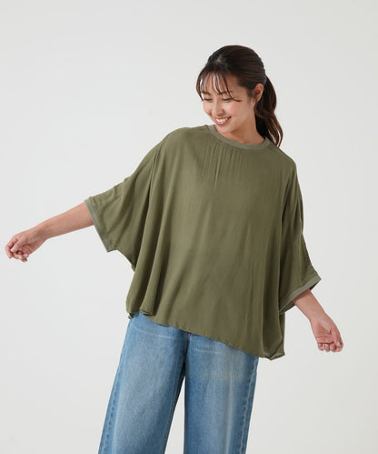 《5月21日入荷》さらっと快適Tシャツブラウス