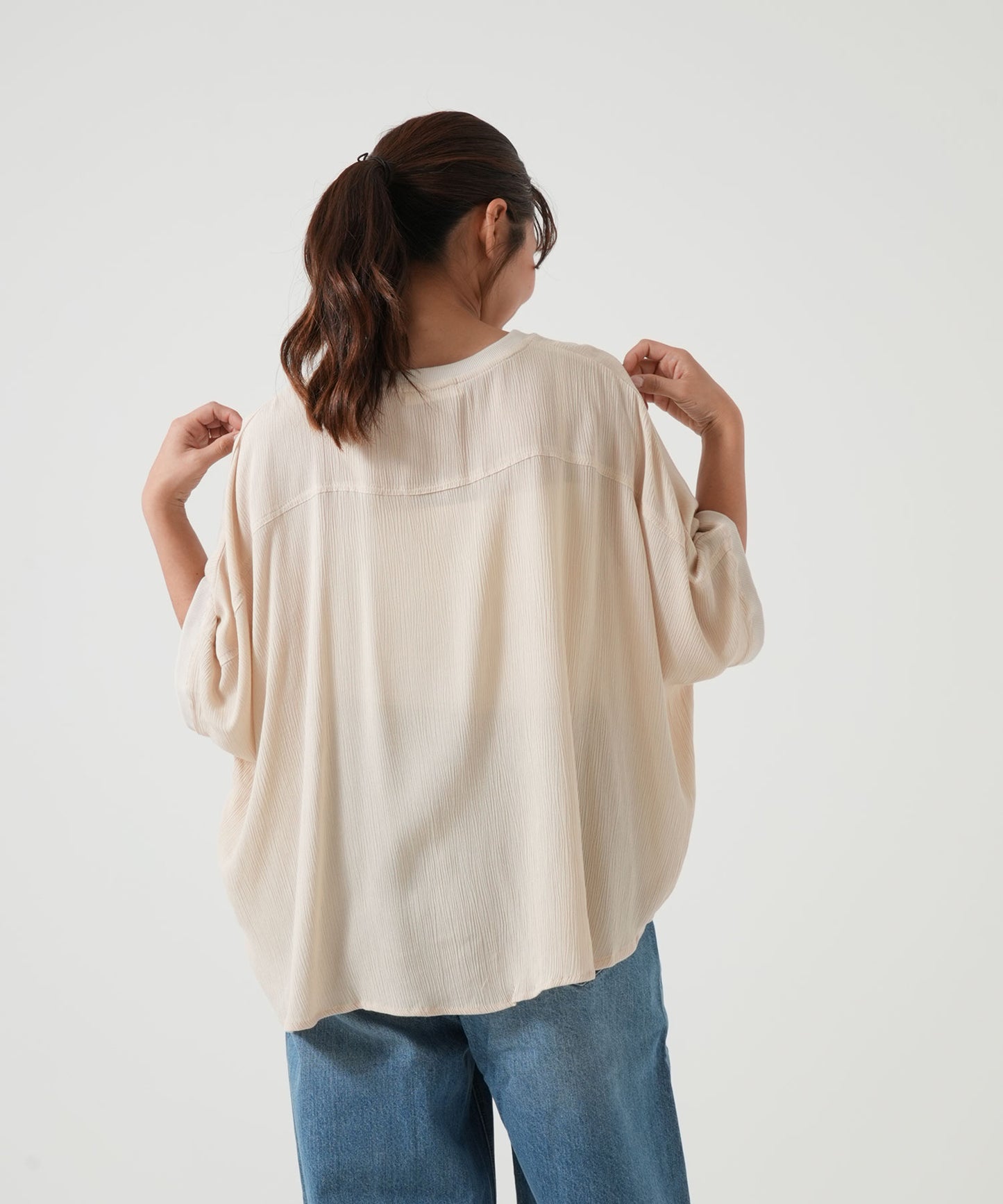 《5月21日入荷》さらっと快適Tシャツブラウス