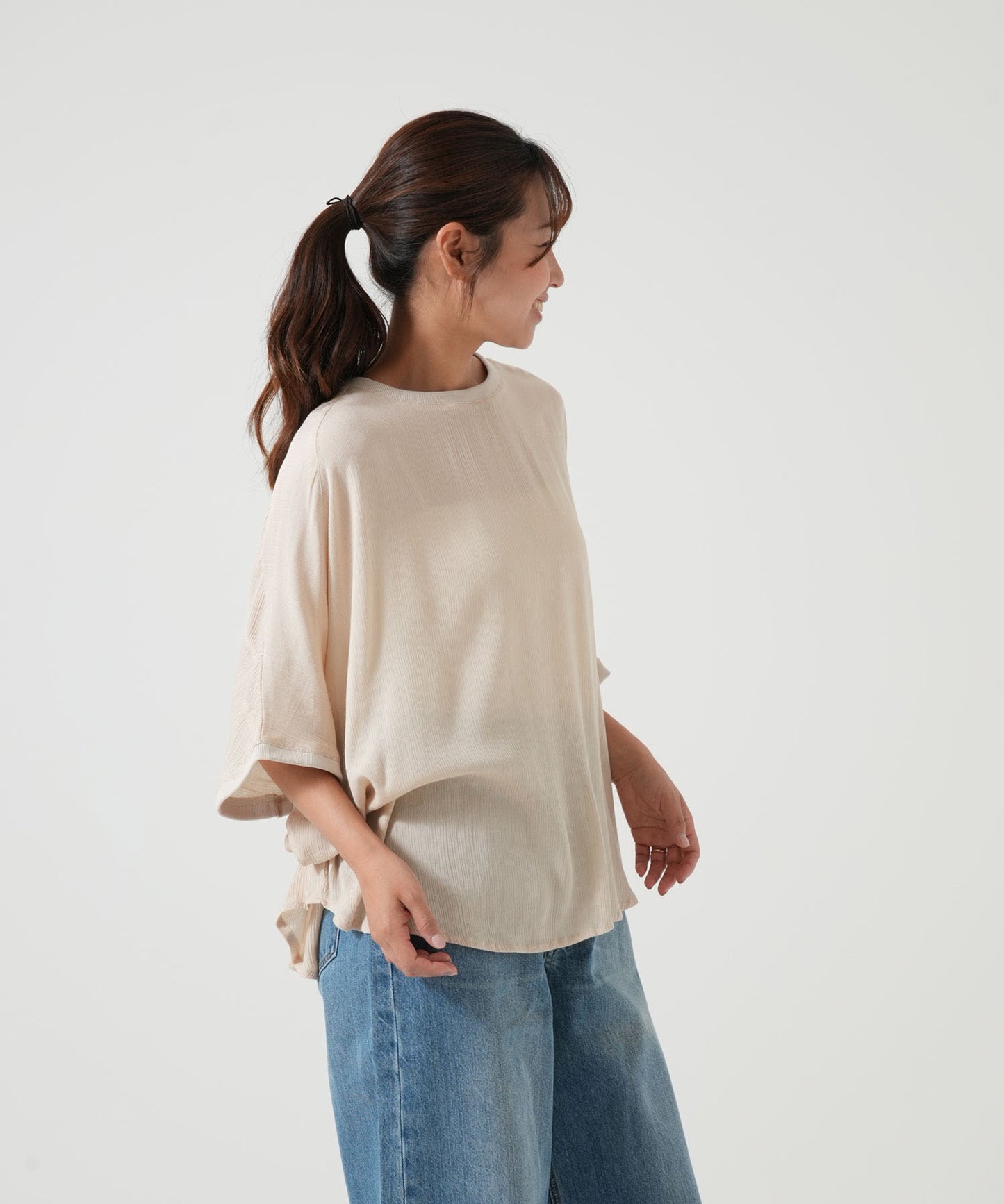 《5月21日入荷》さらっと快適Tシャツブラウス