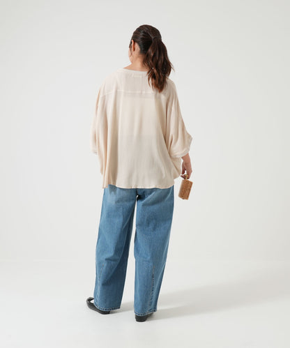 《5月21日入荷》さらっと快適Tシャツブラウス