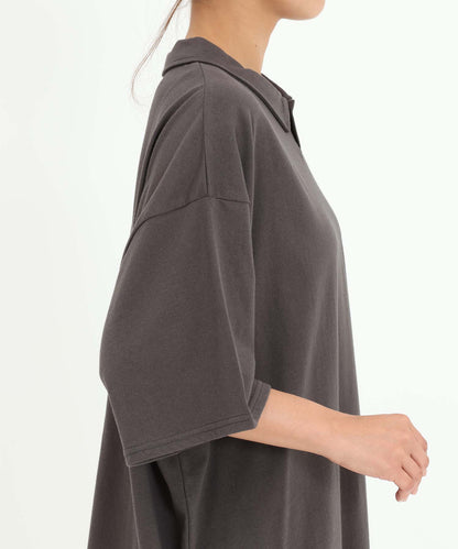 《7月17日発売》立体刺繍ポロチュニック