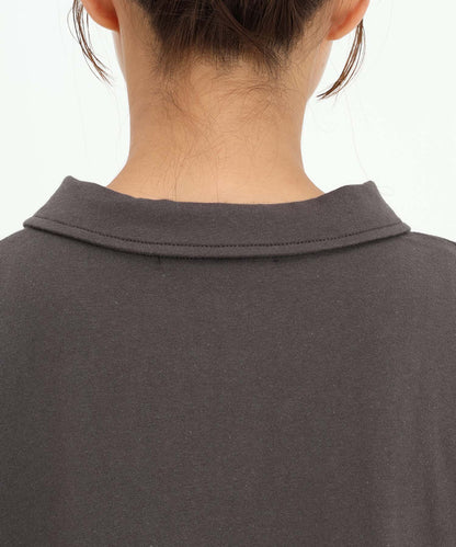 《7月17日発売》立体刺繍ポロチュニック