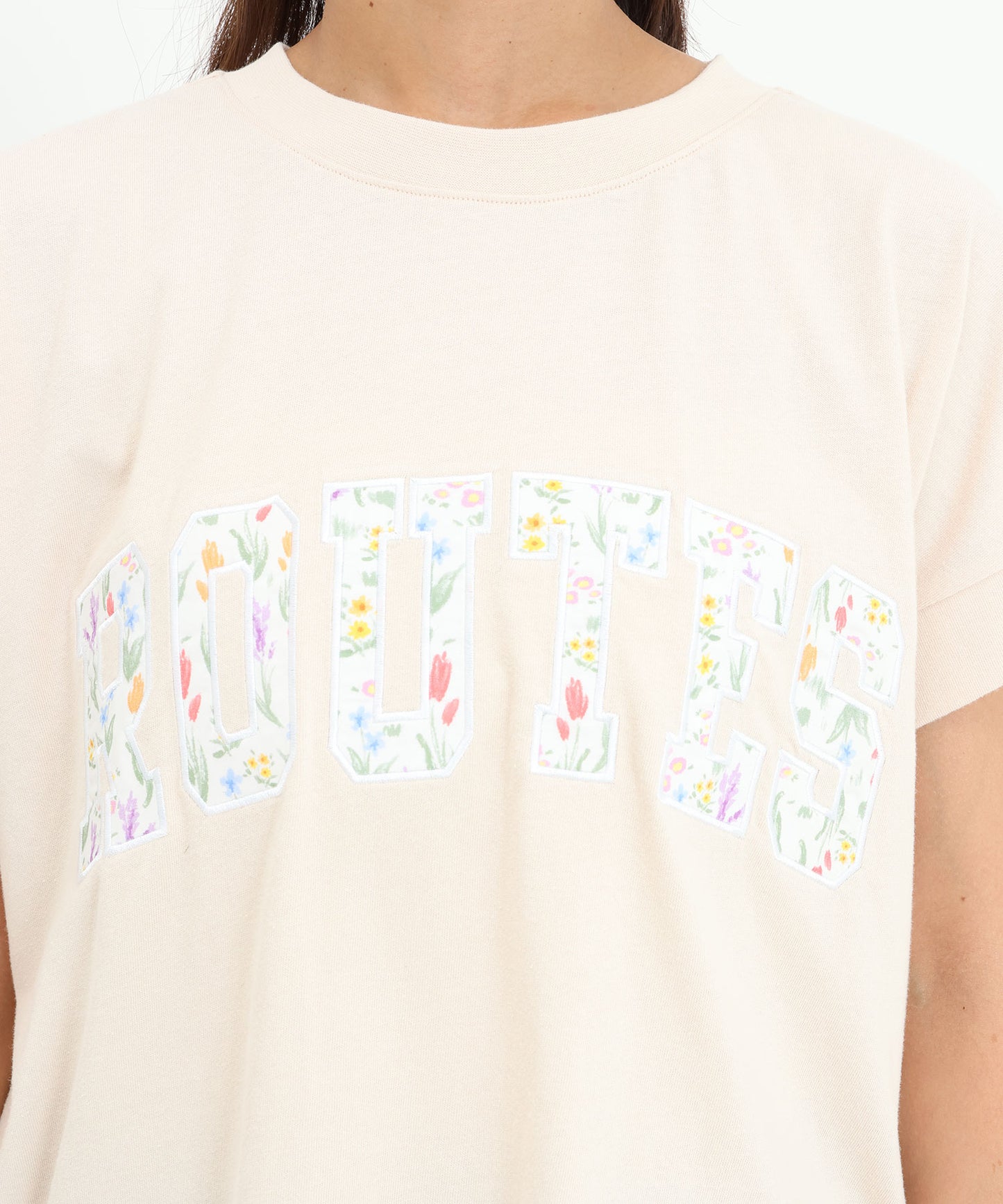 《7月17日発売》パッチワークロゴTEE
