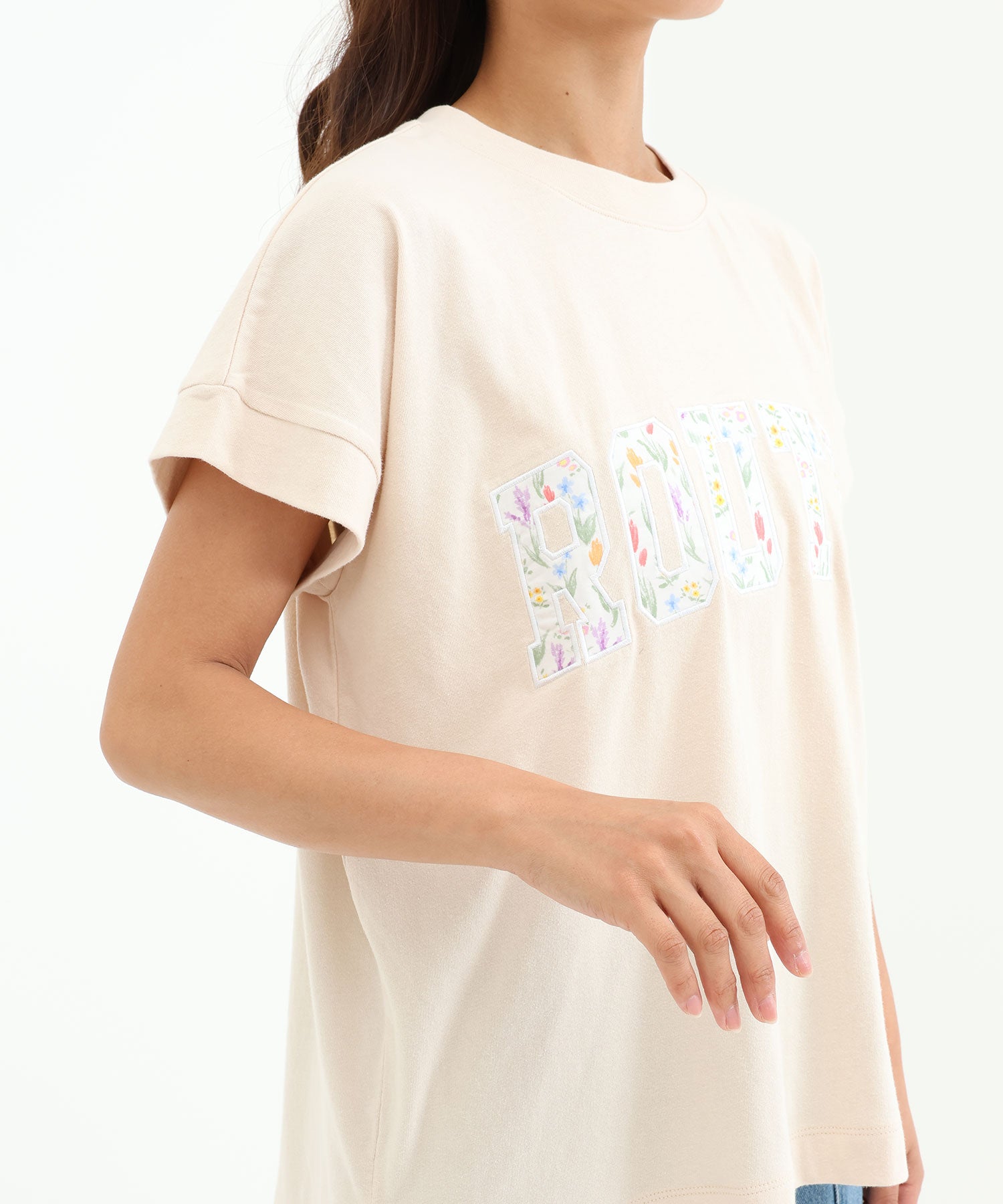《7月17日発売》パッチワークロゴTEE