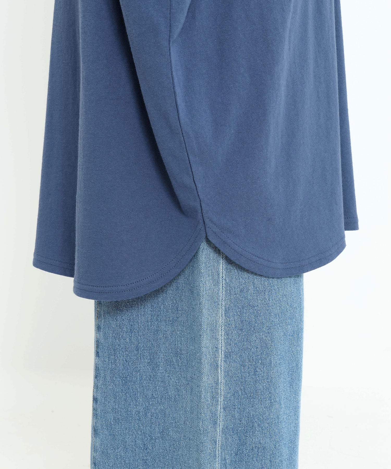ワンポイント刺繍BIGチュニック
