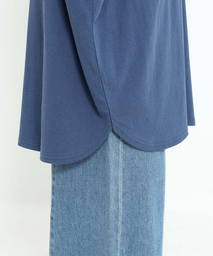 ワンポイント刺繍BIGチュニック