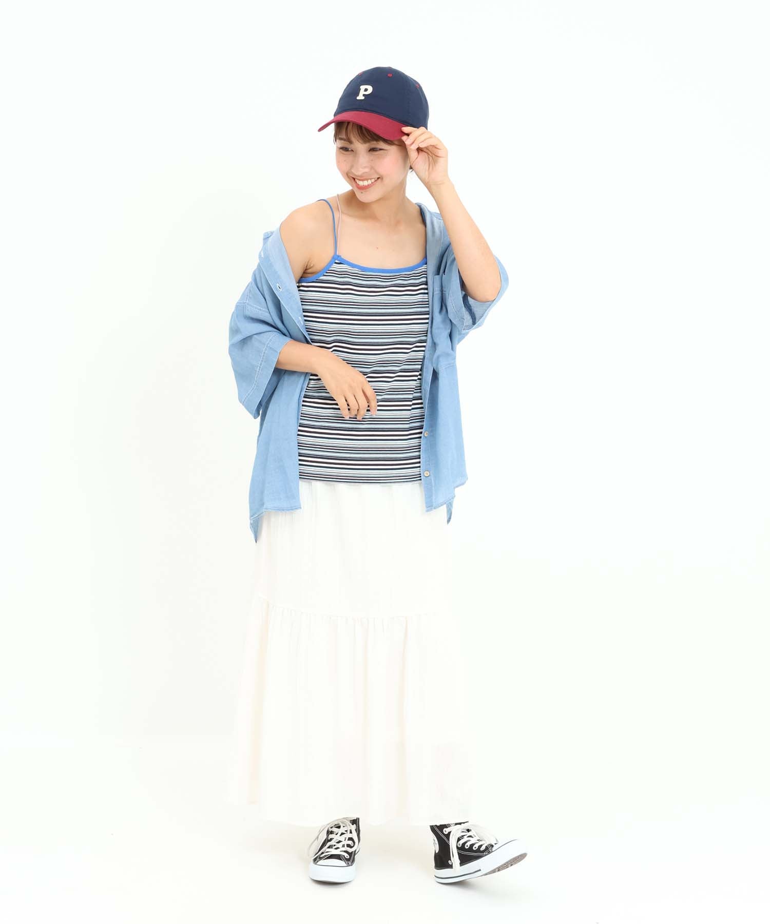 ボーダーサックス / 162cm / FREE