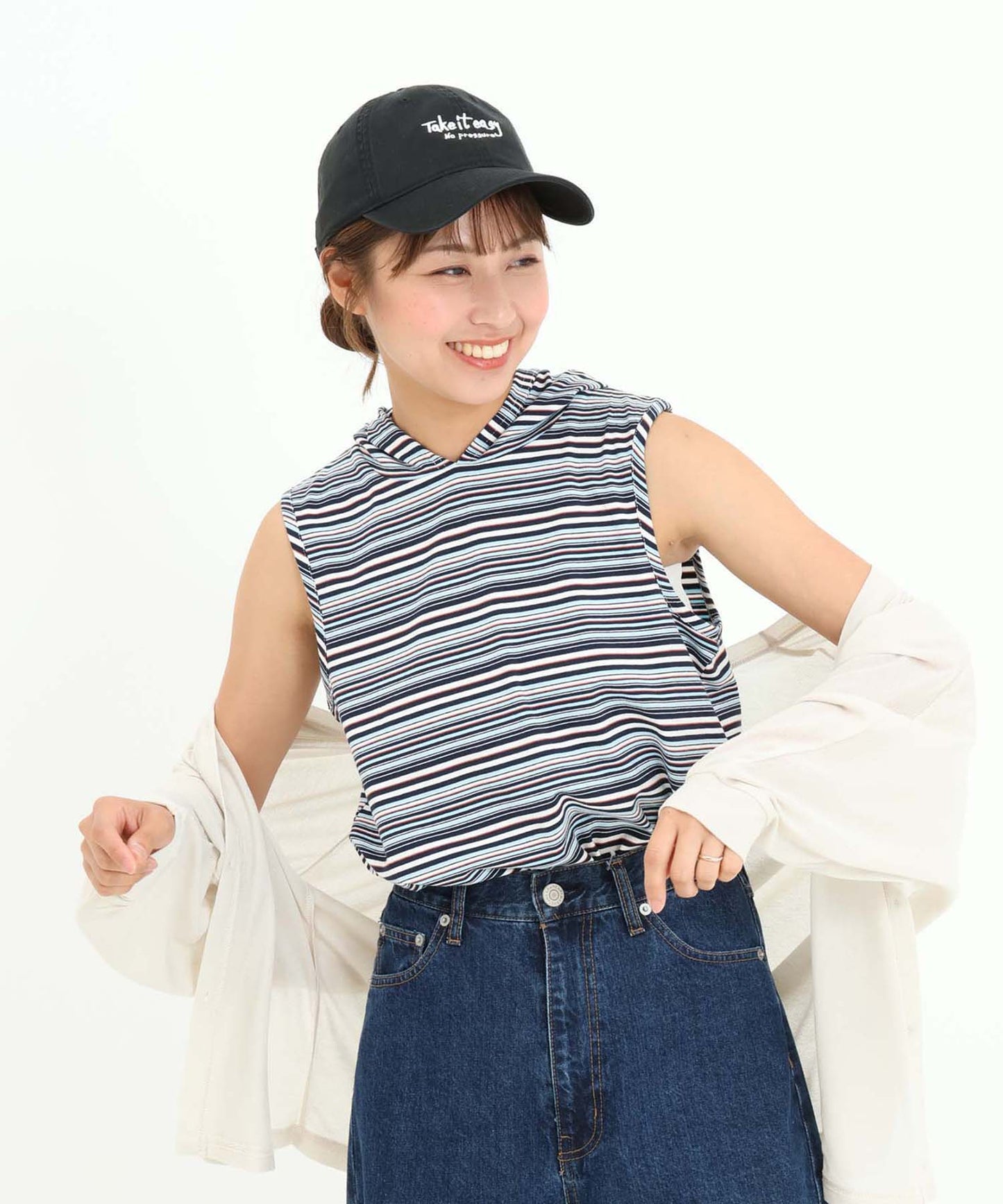 ボーダーサックス / 162cm / FREE
