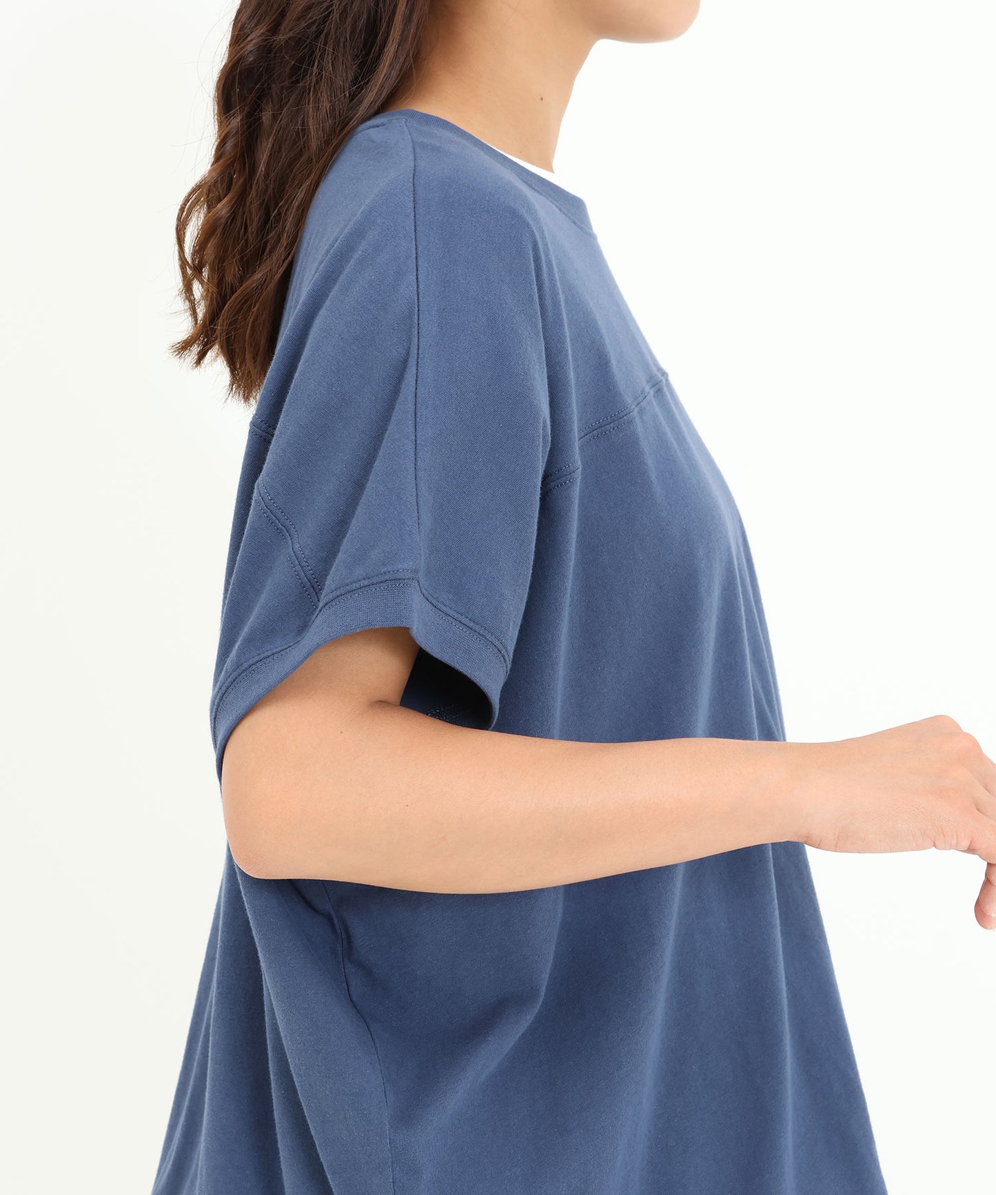 《7月17日発売》ハート刺繍ドルマンプルオーバー