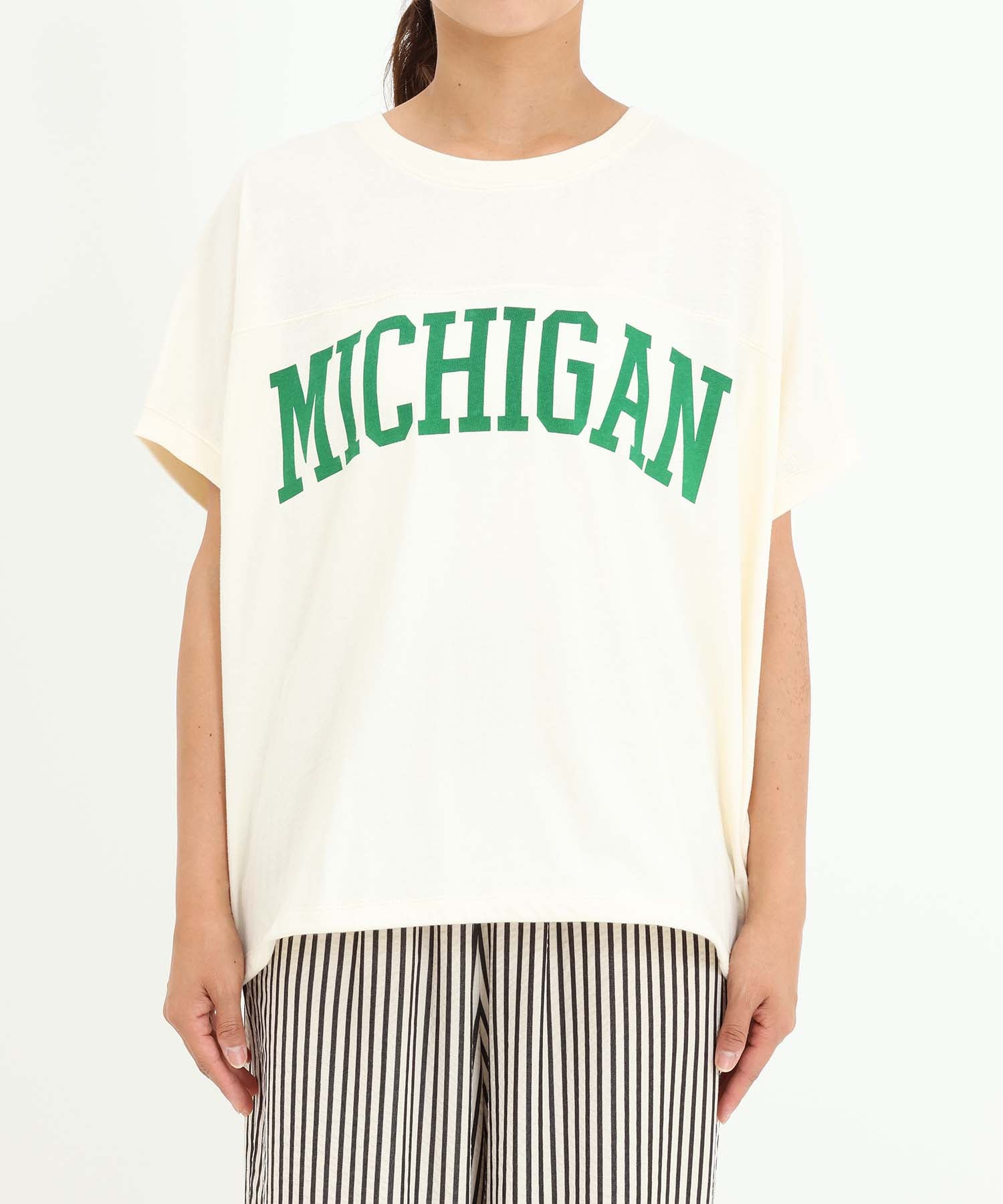 45rpm コットン ロゴプリント ドルマン Tシャツ プルオーバー 7月17日発売》ロゴプリントドルマンプルオーバー – HEART MARKET