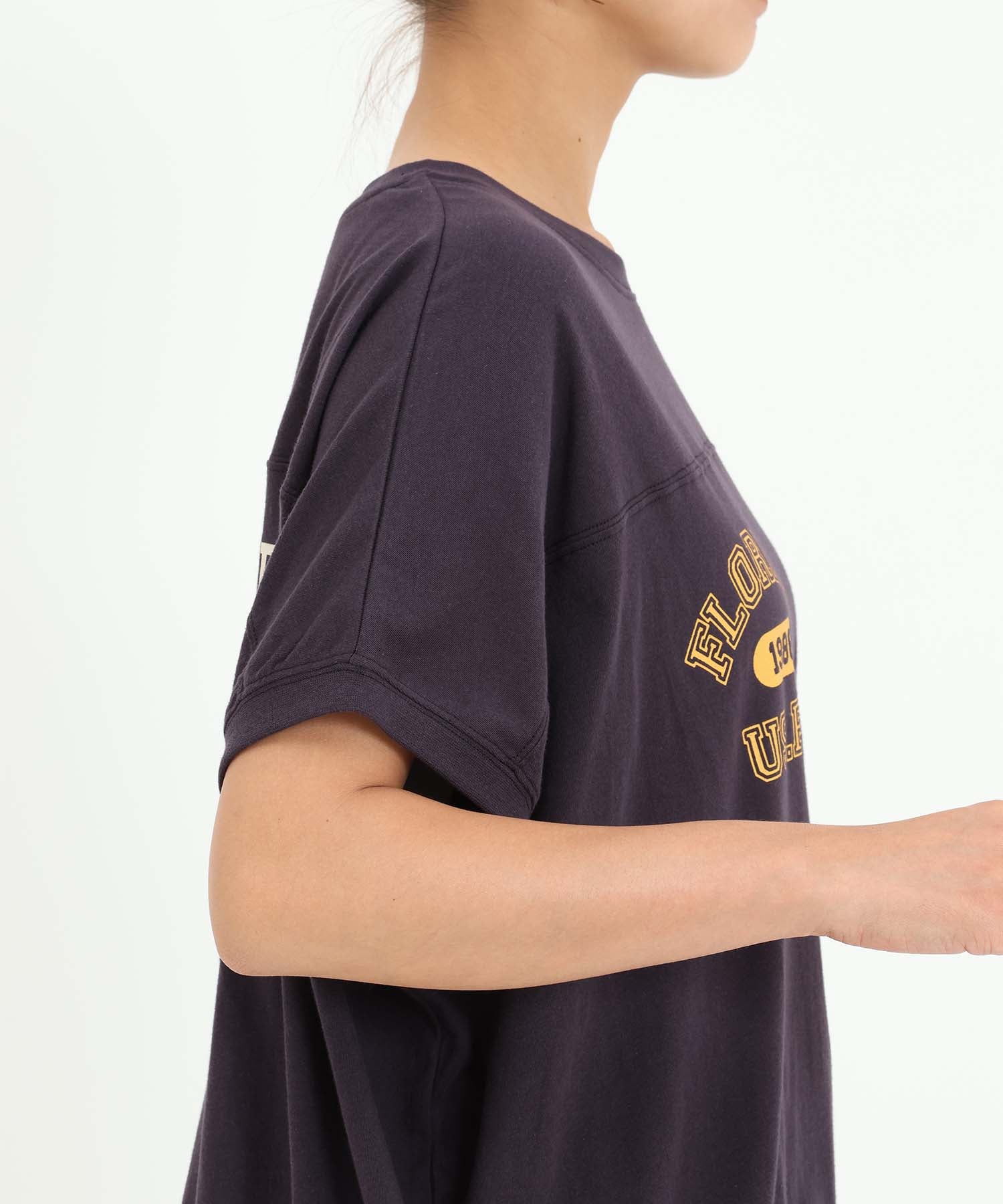 《7月17日発売》バックナンバープリントドルマンプルオーバー