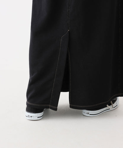 《近日発売》OE裏毛配色ステッチスカート