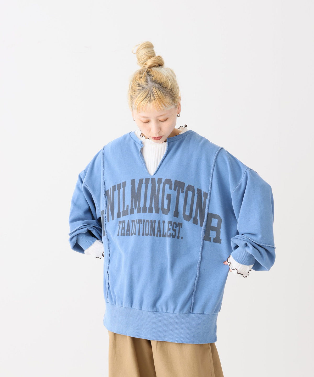 ブルー / 154cm / FREE