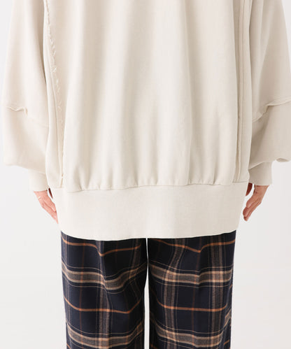 《近日発売》OE裏毛ピグメントリメイクロゴプルオーバー