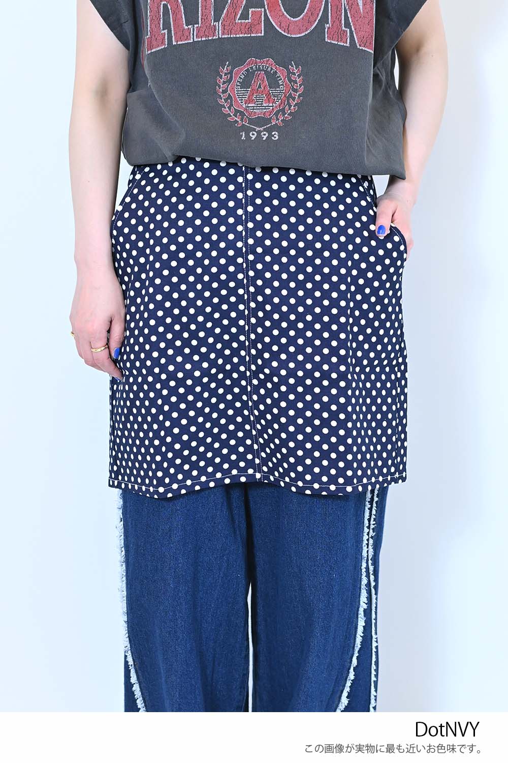 ≪SALE≫[charmmy] Patterned Mini Shirt
