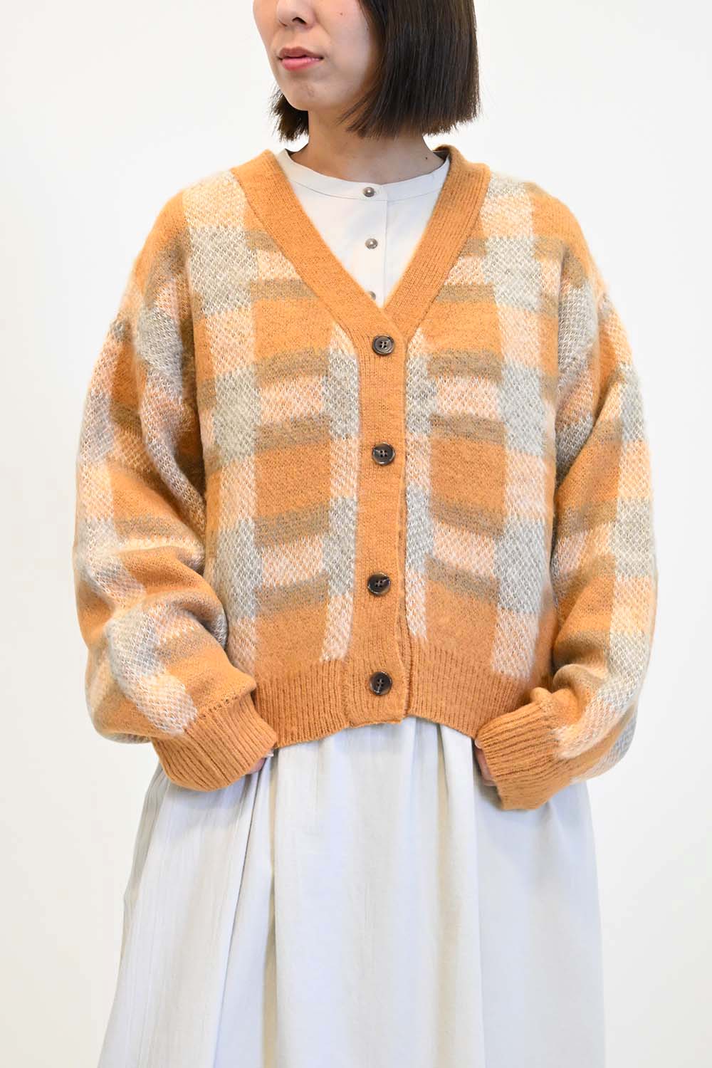 一部店舗限定】【&H】ニット柄カーディガン – HEART MARKET