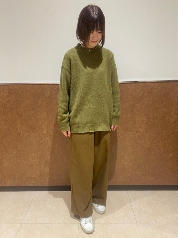 プチハイネックニットプルオーバー