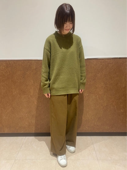 プチハイネックニットプルオーバー