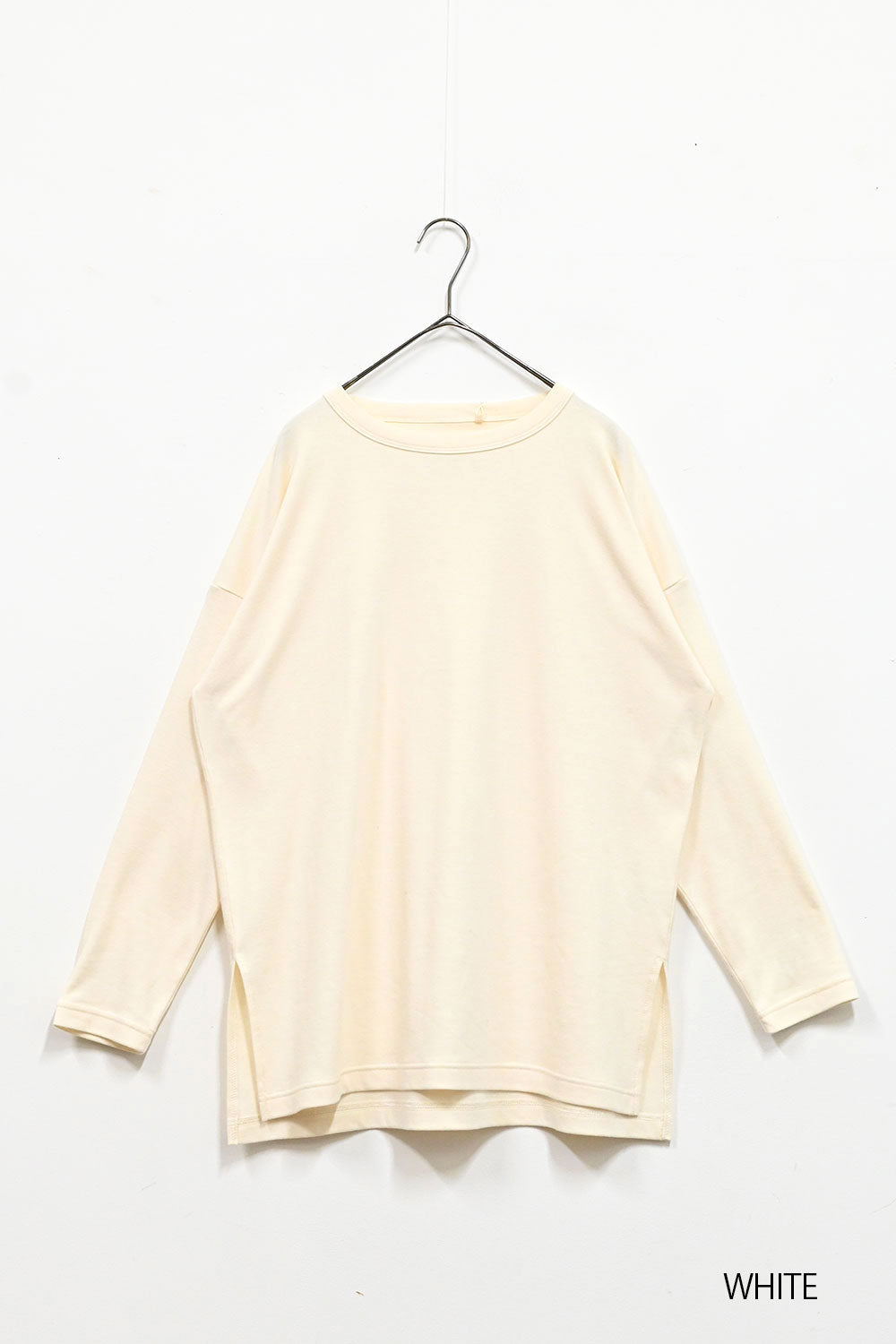スムース裾スクエアロンTEE
